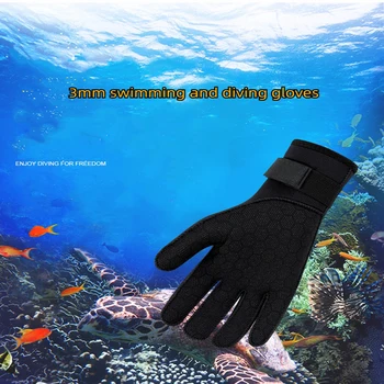 3 mm, plavanje in potapljanje, rokavice, moških in žensk proti drsenju, odporne na obrabo, odporno na praske, ribolov in tople rokavice