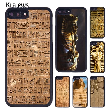 Krajews Egiptovski Faraon Telefon Primeru Kritje Za iPhone 15 14 SE 6s 7 8 plus X XS XR 11 12 13 pro max coque
